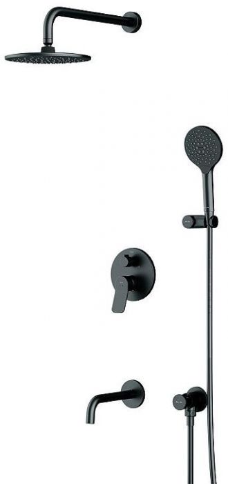 Душевая система AM.PM X-Joy FB85A3RH32 цвет Черный
