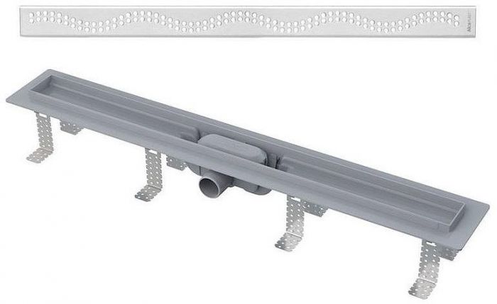 Душевой лоток Alcaplast Simple AG100101750 (APZ8-750M) с решеткой Хром