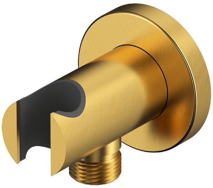 Смеситель для ванны Whitecross Y brushed gold YSET10GLB с термостатом Брашированное золото