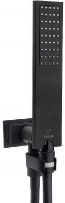 Душевой гарнитур Bossini Flat One C13011C.073 Черный матовый