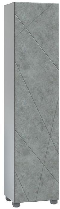 Шкаф пенал Vigo Geometry 45 243 подвесной цвет Бетон