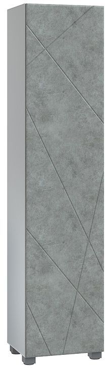 Шкаф пенал Vigo Geometry 45 243 подвесной цвет Бетон