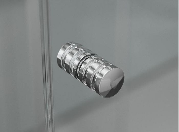 Душевой уголок Ambassador Diamond 100х100 12011106L профиль Хром стекло прозрачное