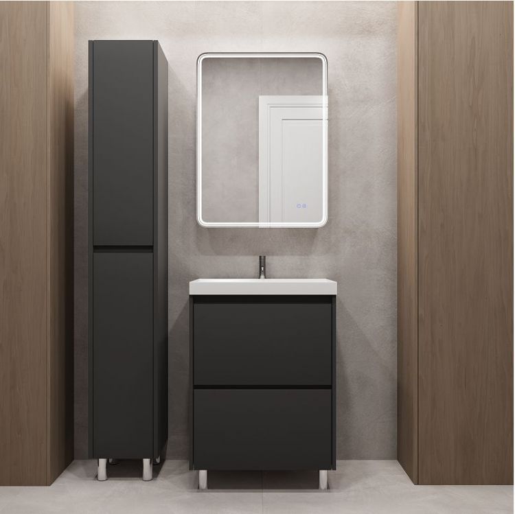 Тумба под раковину Stella Polar Борнео 70 SP-00001386 цвет Графит матовый