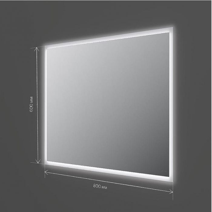 Зеркало AM.PM Spirit v2.0 80 M71AMOX0801SA с подогревом с подсветкой и сенсорным выключателем