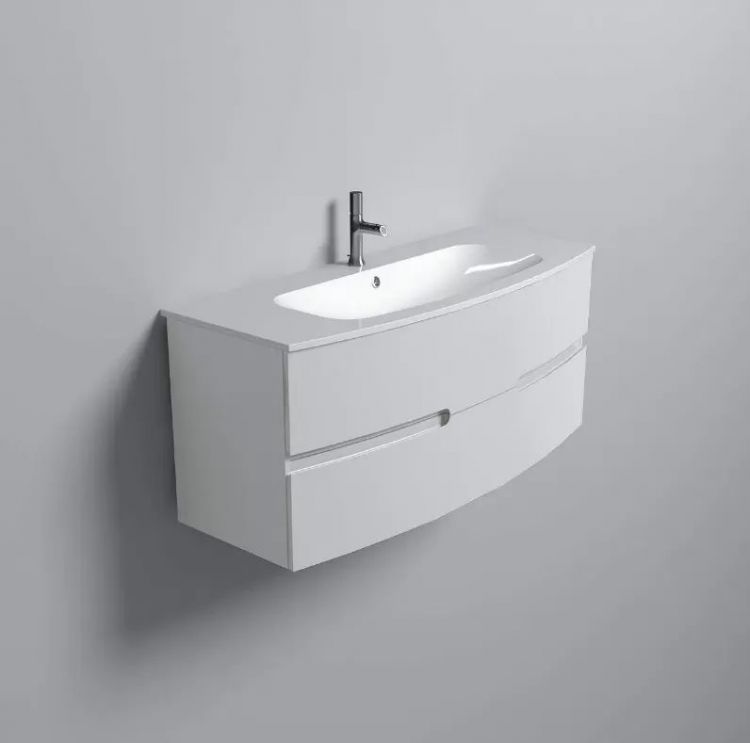 Тумба под раковину Jacob Delafon Nona 120 см EB1890RU-G1C, глянцевый белый