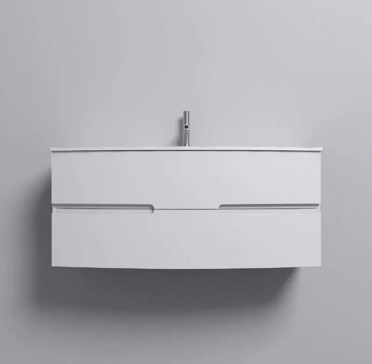 Тумба под раковину Jacob Delafon Nona 120 см EB1890RU-G1C, глянцевый белый