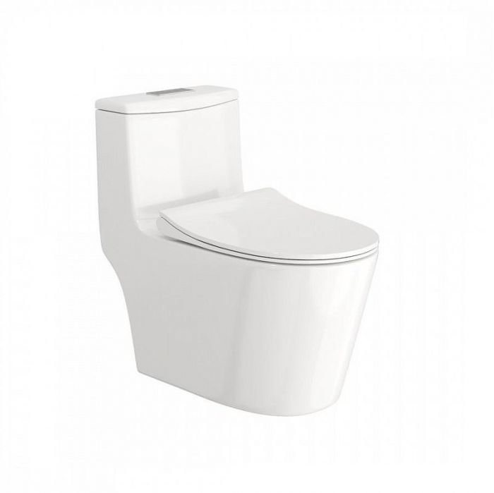 Унитаз моноблок Maretti Florenza FL10MNBM17-844 цвет Белый с сиденьем Микролифт