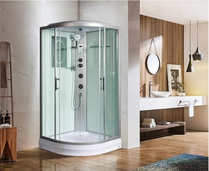 Душевая кабина WeltWasser WW500 Werra 804 80x80 10000003231 профиль Хром стекло прозрачное