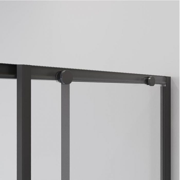 Душевой уголок Niagara Nova 80х80 NG-6822-34BLACK профиль Черный матовый стекло прозрачное