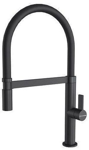 Смеситель для кухни KUCHENSTERN TURM-E 405BL40 цвет Черный матовый