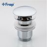 Донный клапан Frap F60 click-clack Хром