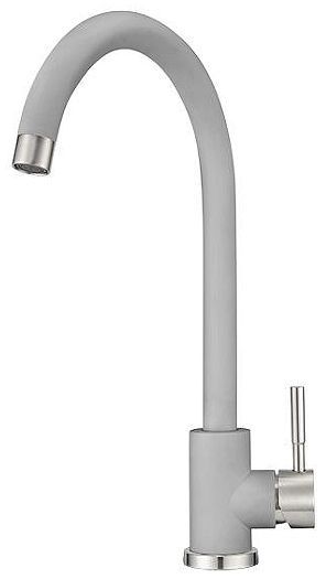 Смеситель для кухни Granula Standart ST-4031 цвет Алюминиум