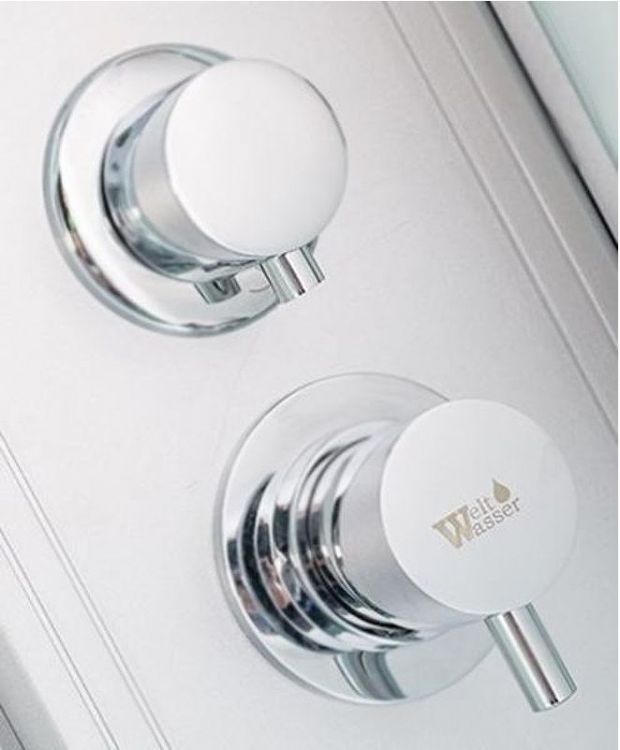 Душевая кабина WeltWasser WW500 Aller 902 90x90 10000003255 профиль Хром стекло прозрачное