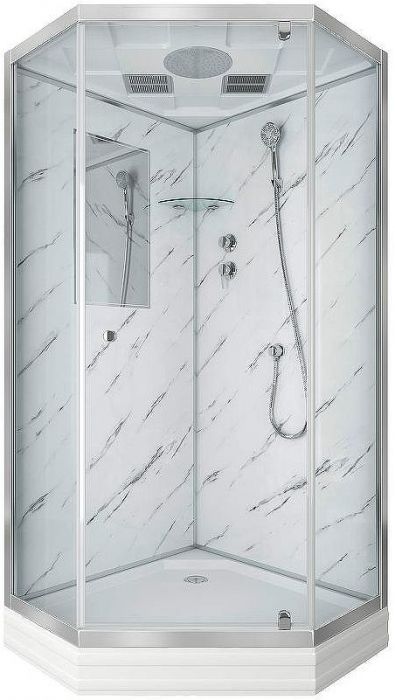 Душевая кабина Niagara Luxe 100x100 NG-7702DM без гидромассажа