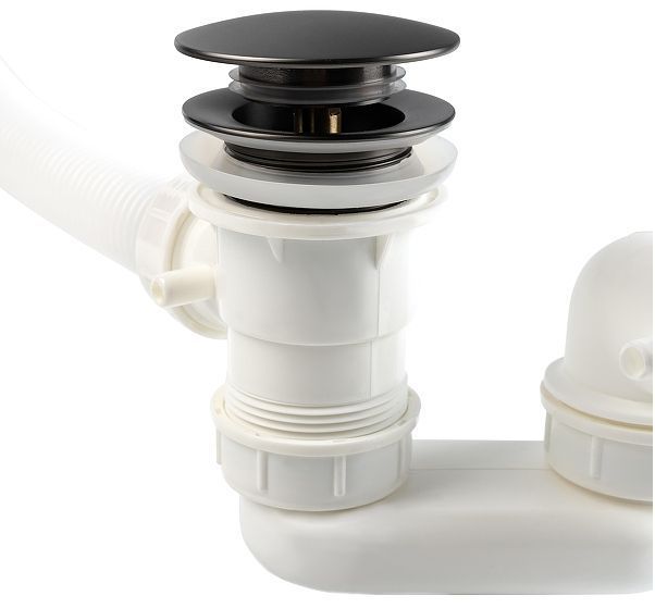 Слив-перелив FILARETE FL90BG click-clack цвет Графит Слив-перелив FILARETE FL90BG click-clack цвет Графит