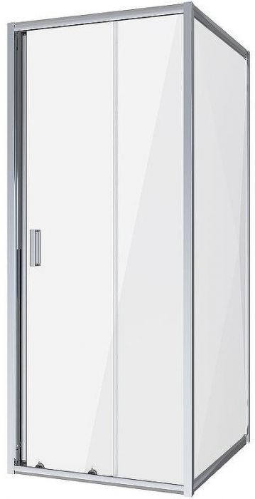 Душевой уголок Niagara Nova 80х80 NG-62-8A-A80 профиль Хром стекло прозрачное