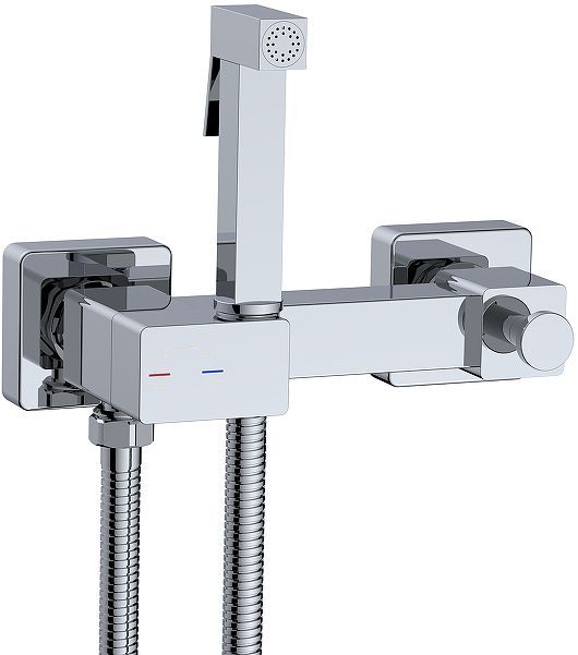 Гигиенический душ со смесителем WeltWasser Higi Q02 CR 10000013672 цвет Хром