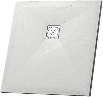 Душевой поддон из искусственного камня RGW Stone Tray ST-W 90x90 16152099-01 Белый