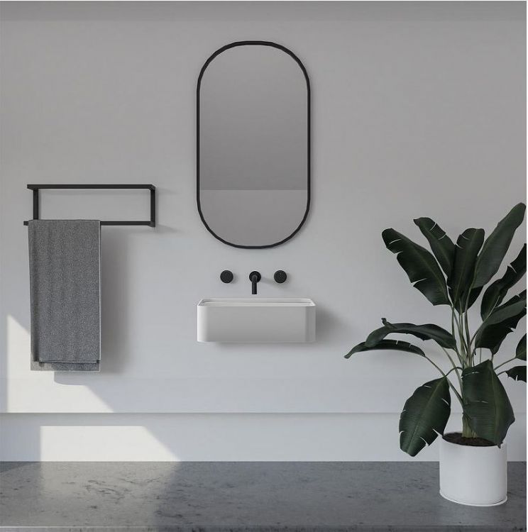 Раковина Abber Stein 50 AS2626 Белая матовая