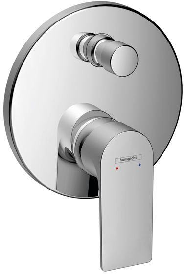 Hansgrohe Rebris E Смеситель для ванны, однорычажный, скрытого монтажа, монтаж с iBox universal, цвет: хром