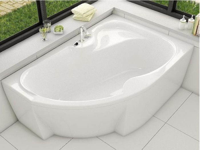 Акриловая ванна Vayer Azalia 150x105 R Гл000006725 без гидромассажа