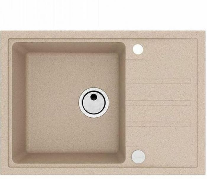 Кухонная мойка Alveus Granital Intermezzo 40 G55 Beige 680x480x200 1144966 Бежевая