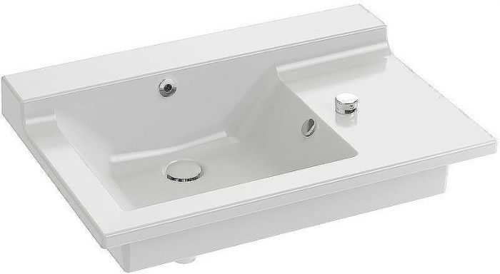 Раковина Jacob Delafon Soprano 80 EXL122-00 Белая