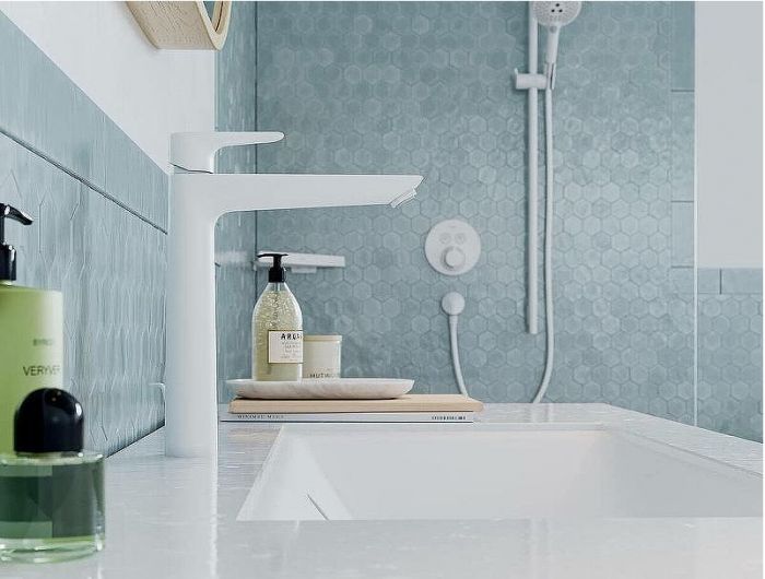 Смеситель для раковины Hansgrohe Talis E 71716340 Шлифованный черный хром