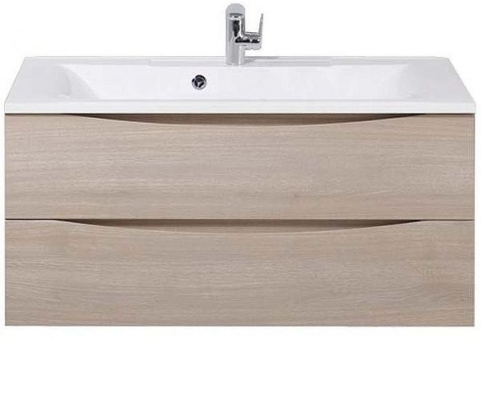Тумба под раковину BelBagno Marino 100 MARINO-1000-2C-SO-RG-P подвесная Rovere Grigio
