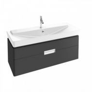 Тумба под раковину Jacob Delafon Reve 100 см EB1136-R-M61, мягкий черный