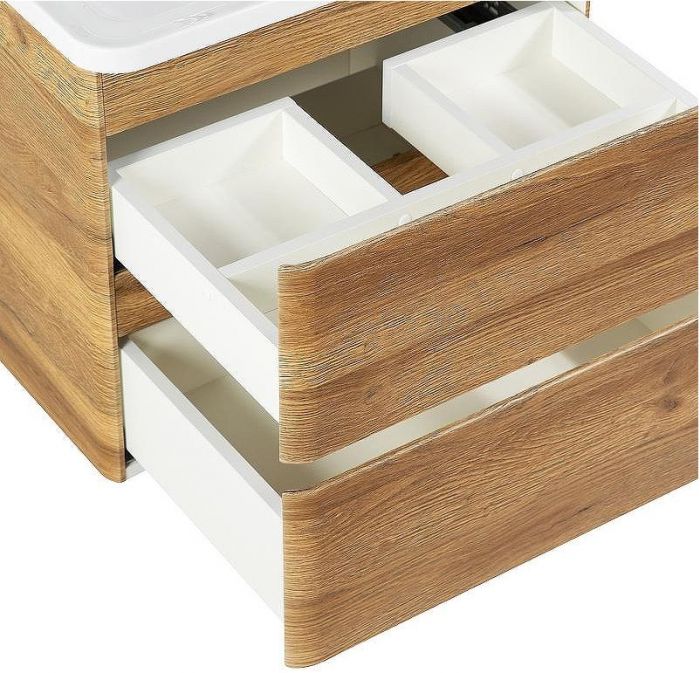 Тумба под раковину BelBagno 70 ALBANO-700-2C-SO-RR подвесная Rovere Rustico