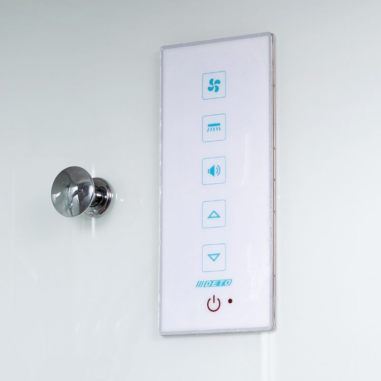 Душевая кабина Deto D129S с эл. 120x90x223 Душевая кабина Deto D129S с эл. 120x90x223