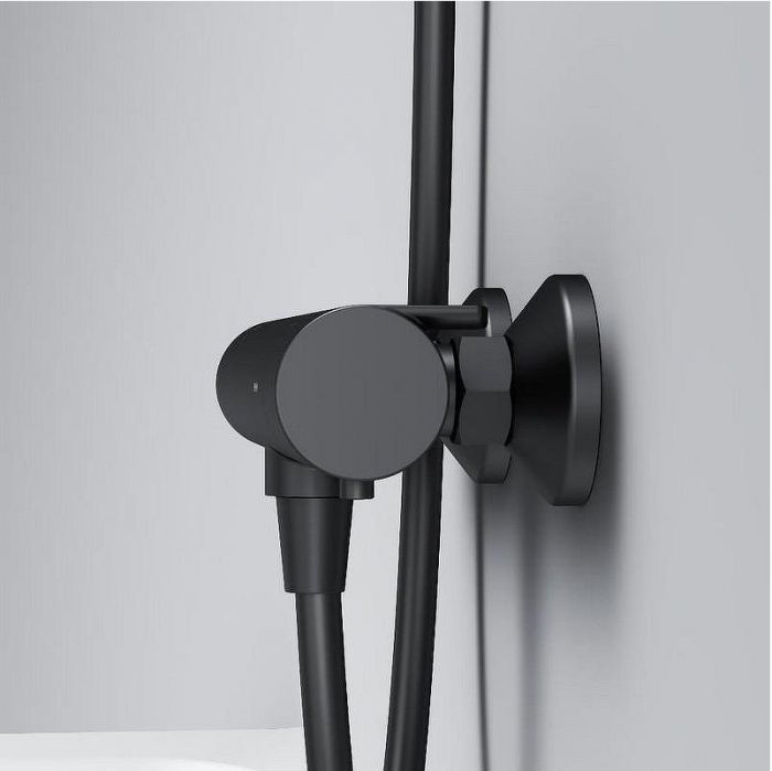 Смеситель для душа AM.PM X-Joy F85A40022 с термостатом Черный матовый