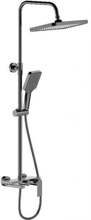 Душевая система Belz B678-3 B24678-3 Оружейная сталь