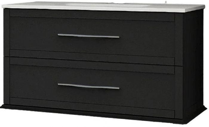 Тумба под раковину Cezares Tiffany 75 54949 подвесная Nero grafite