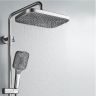 Душевая система Rose R18T R1836T Оружейная сталь
