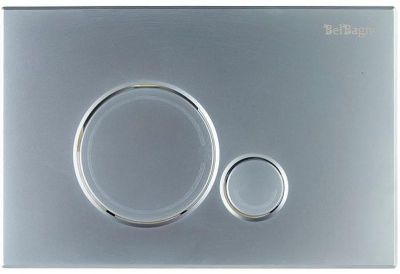 Клавиша смыва BelBagno Sfera BB016-SR-CHROME.M Хром матовый