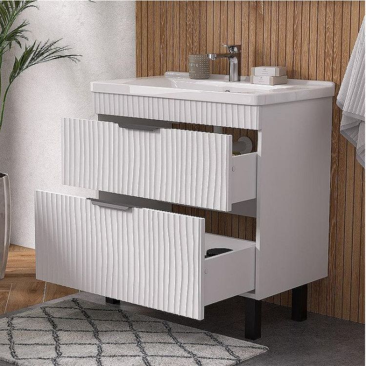 Тумба под раковину Volna Lotty 80.2Y tnLOTTY80.2Y-04 Белая