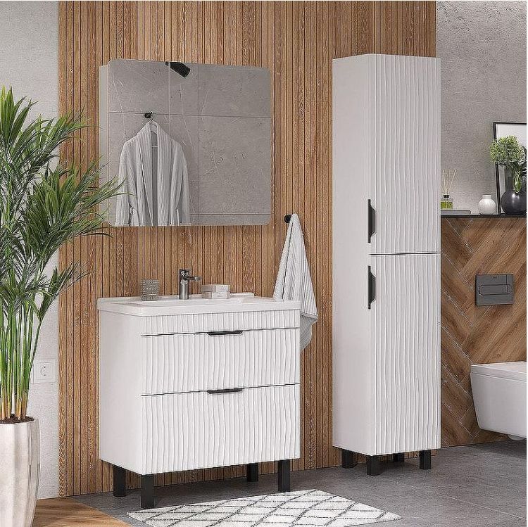 Тумба под раковину Volna Lotty 80.2Y tnLOTTY80.2Y-04 Белая