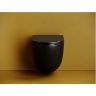 Подвесной унитаз CERAMICANOVA Vogue Торнадо безободковый CN4008TMB