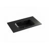 Умывальник CERAMICANOVA Element накладной прямоугольный (цвет Черный Матовый) CN7005MB