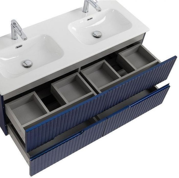 Тумба под раковину Cezares Duet-N 120 DUET-N-1200-4C-SO-2-SPF-P подвесная Sapfiro