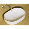 Умывальник CERAMICANOVA Element чаша накладная овальная (цвет Белый Матовый) CN6047MW