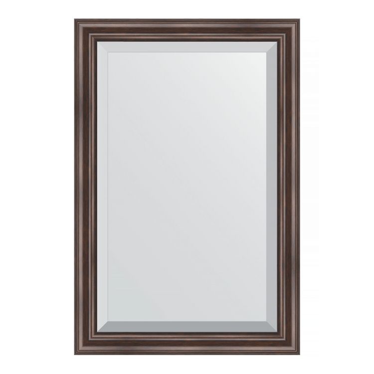 Зеркало EVOFORM  EXCLUSIVE BY 1174 61x91 палисандр 62 мм с фацетом в багетной раме