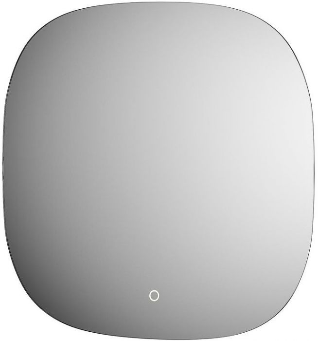 Зеркало Defesto Opti 50х50 DF 2848S с подсветкой 12W-4500K/Сенсорный выключатель/Нейтральный белый свет