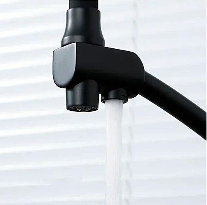 Смеситель для кухни Gappo G4398-16 Черный матовый