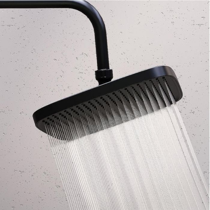 Душевая система Damixa Gala 953810300 с термостатом Черная матовая