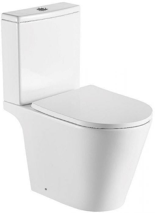 Унитаз компакт Aquatek Бетта AQ1363B-00 с бачком и сиденьем Микролифт