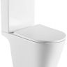 Унитаз компакт Aquatek Бетта AQ1363B-00 с бачком и сиденьем Микролифт